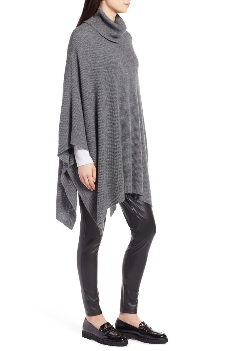 Halogen<sup>®</sup> Wool & Cashmere Poncho, Alternate, color, 