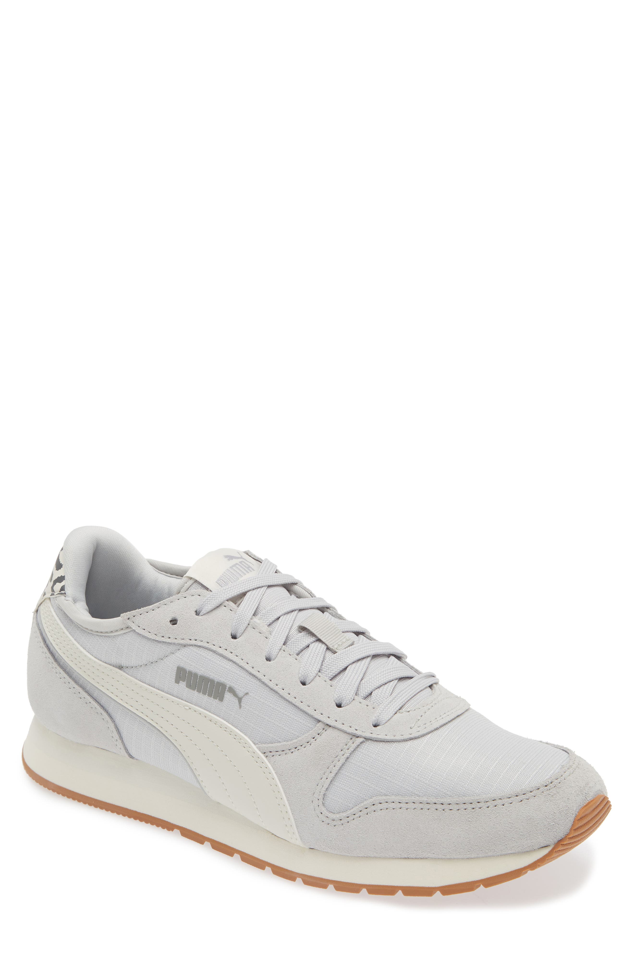 PUMA Sr. Siege Leo Running Sneaker, Main, color, Grey