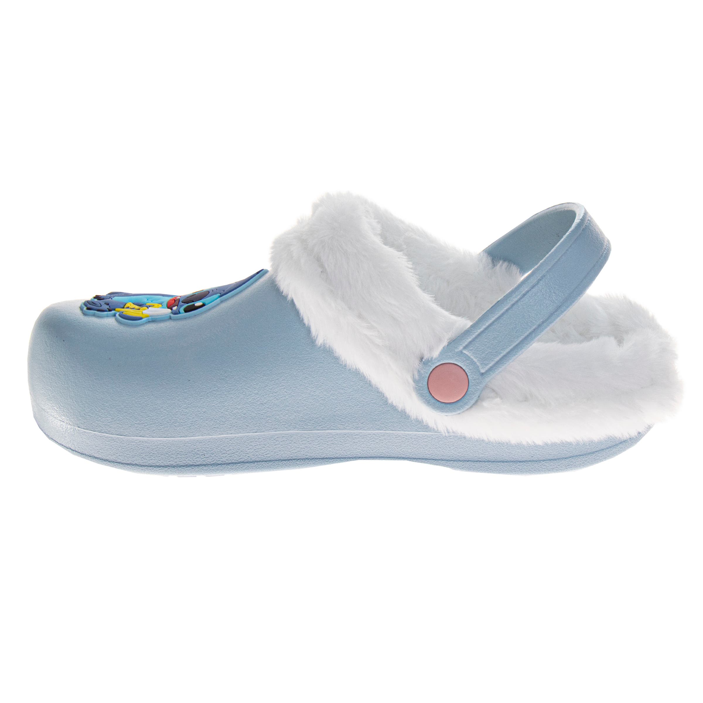 Lilo and Stitch Slip On Clogs , Light Blue, Size 2-3, Alternate, color, Blue