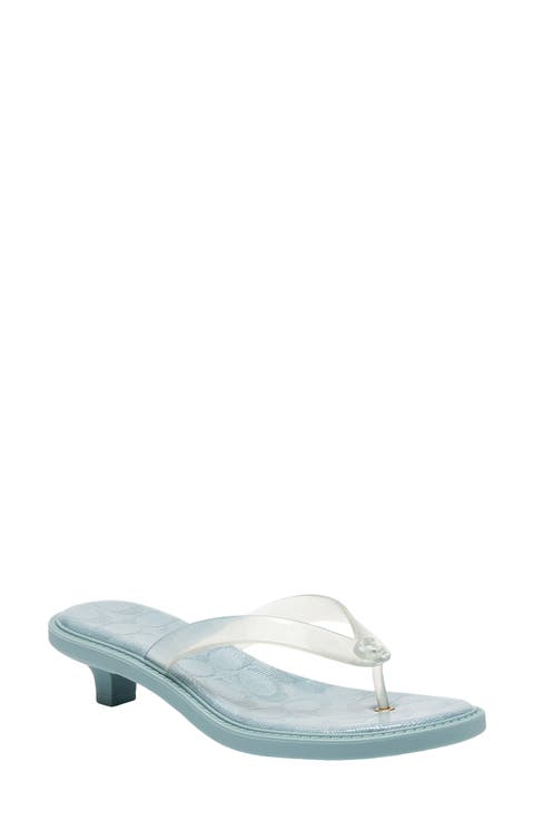 Jelly Kitten Heel Sandal (Women)