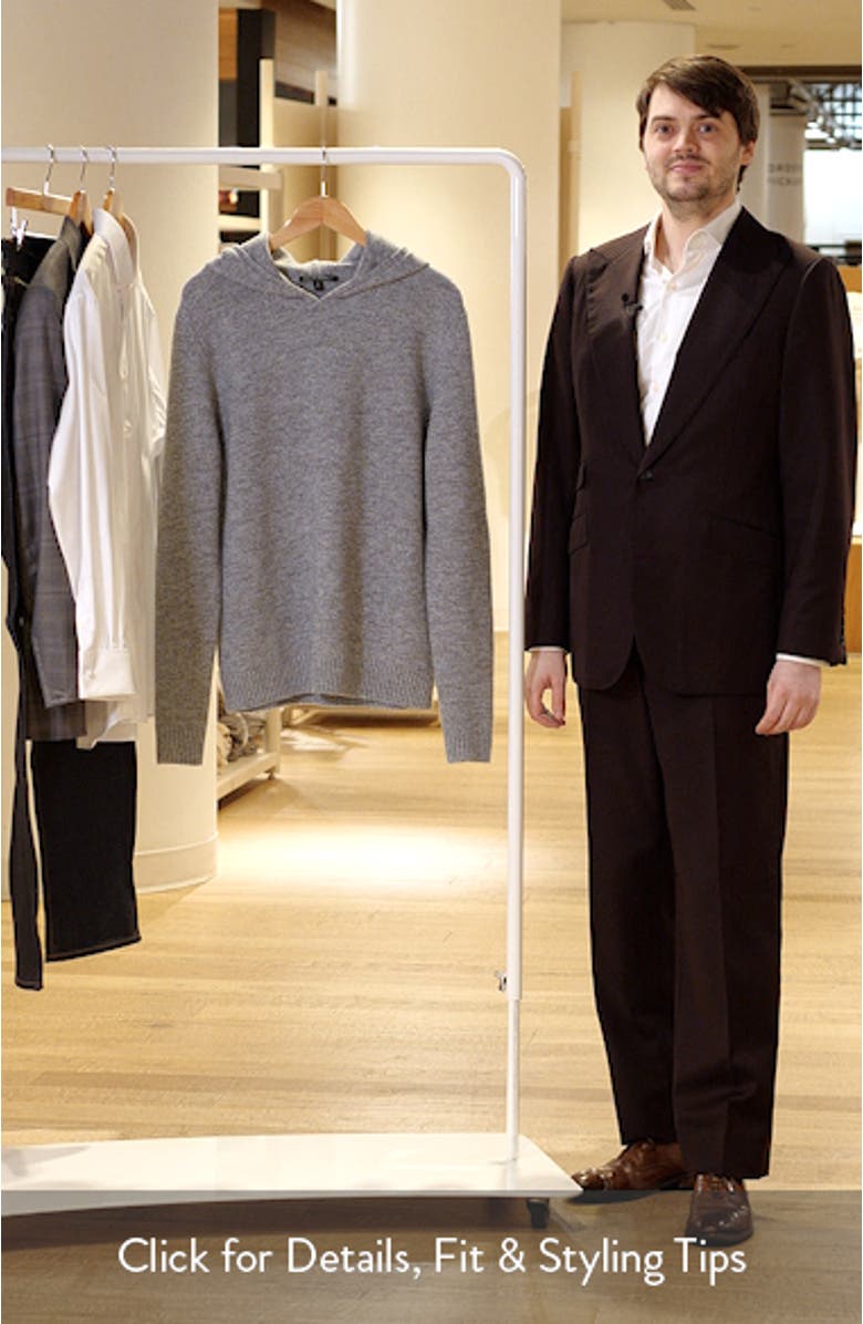 Wildman Merino Wool Hooded Sweater, sales video thumbnail