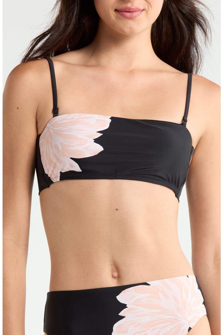 Bandeau Bikini Top, Main, color, BLACK