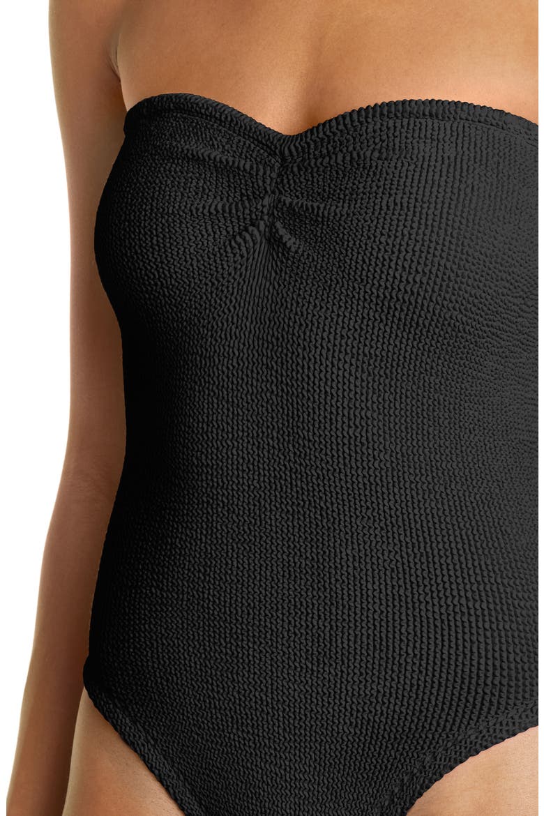 Brooke One-Piece Strapless Swimsuit, Alternate, color, BLACK