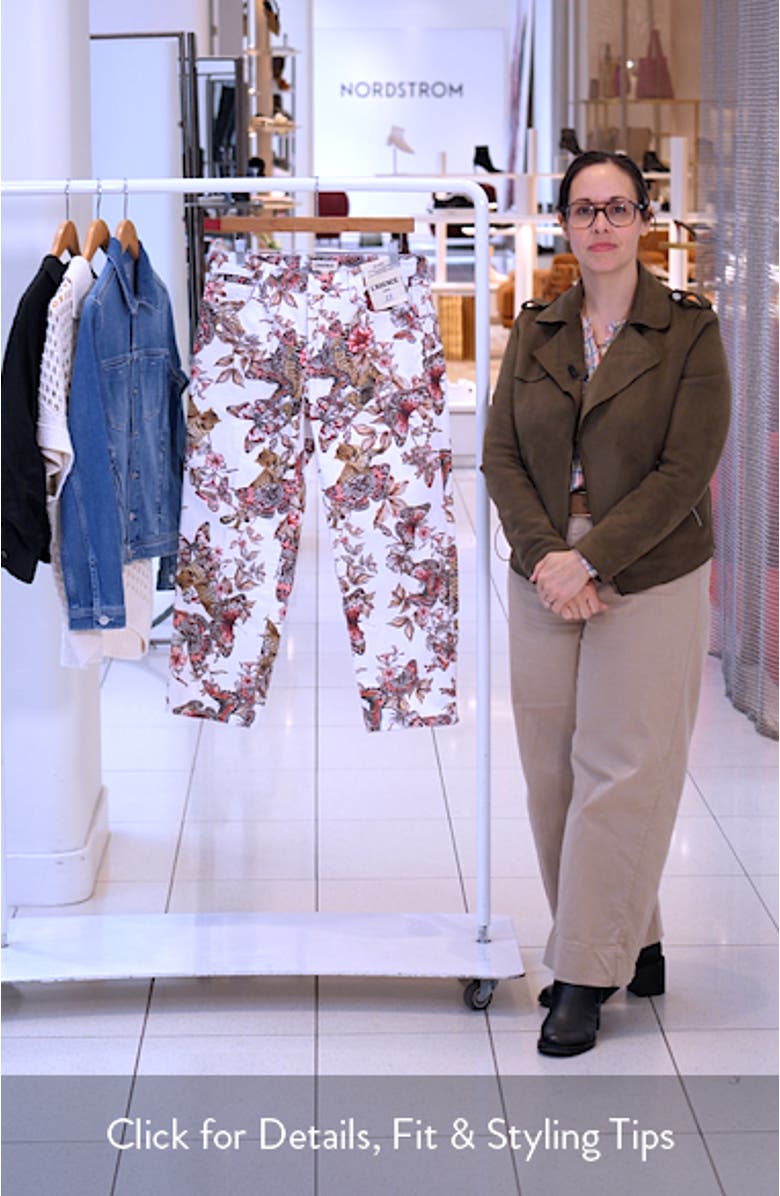 Blaine Crop Stovepipe Jeans, sales video thumbnail