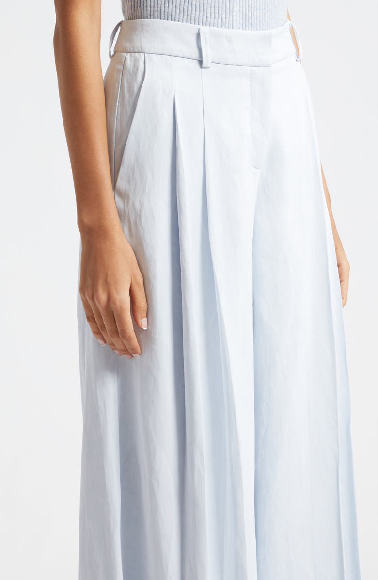 TWP New Didi Wide Leg Pants, Alternate, color, Ancient Water