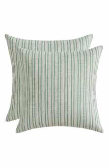 Palm Aire Cassia Set of 2 Reversible Throw Pillows