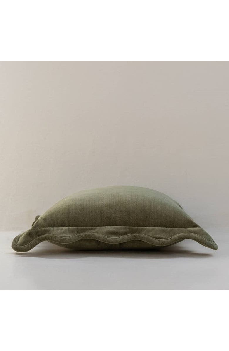 Mela Artisans Scallop Velvet Pillow - Cover Only, Alternate, color,