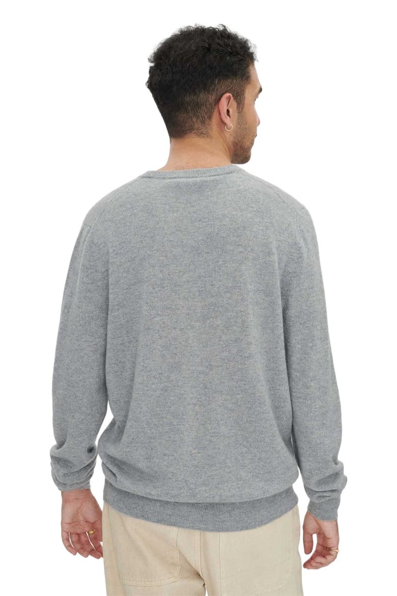 Essential V-Neck Cashmere Sweater, Alternate, color, vapor blue