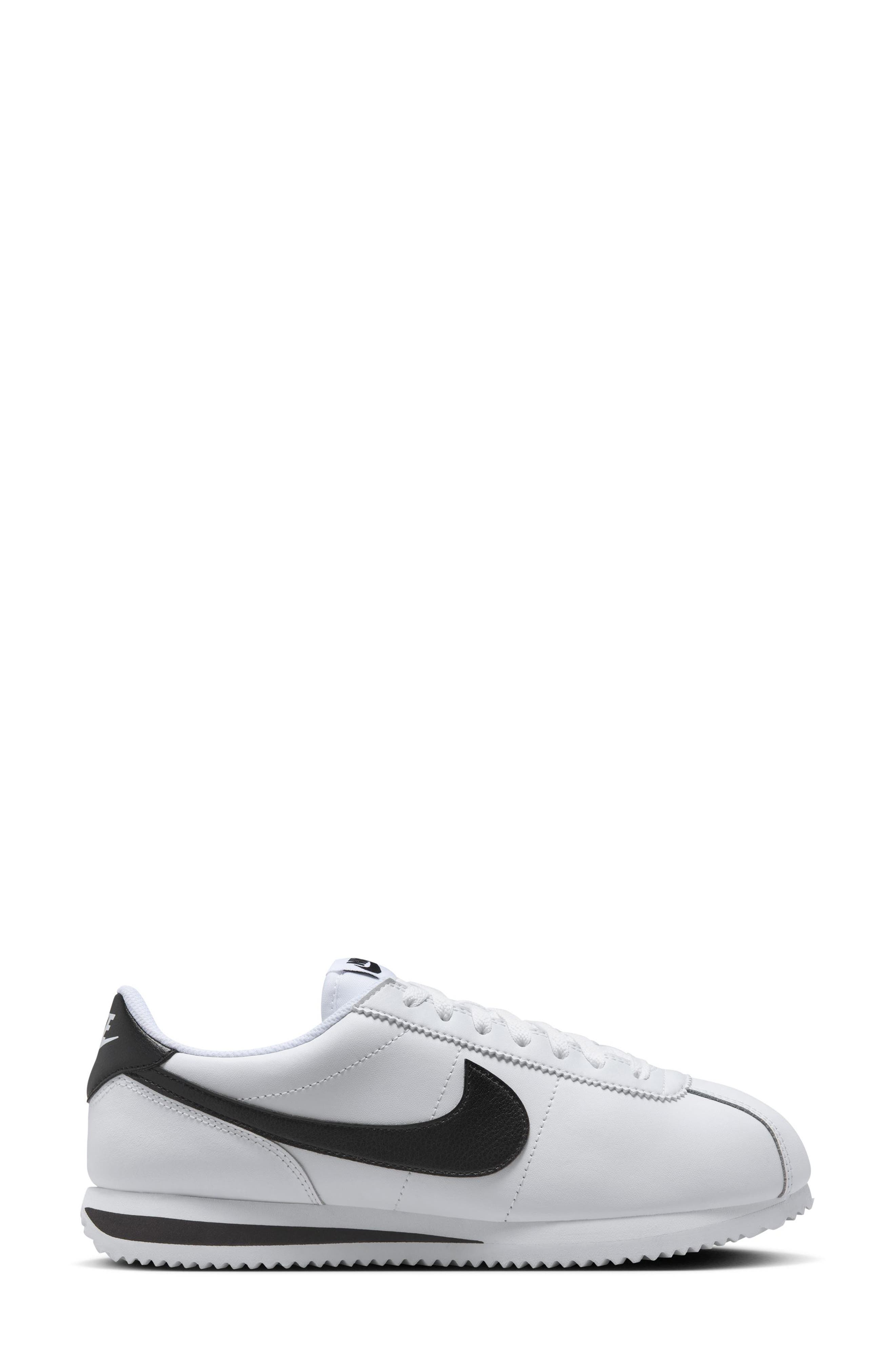 Nike Cortez Sneaker, Alternate, color, White/ Black