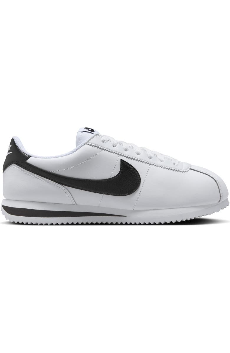 Nike Cortez Sneaker, Alternate, color, White/ Black