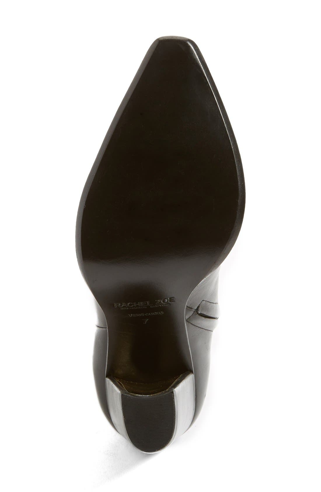 Rachel Zoe 'Bestie' Pointy Toe Bootie, Alternate, color, 