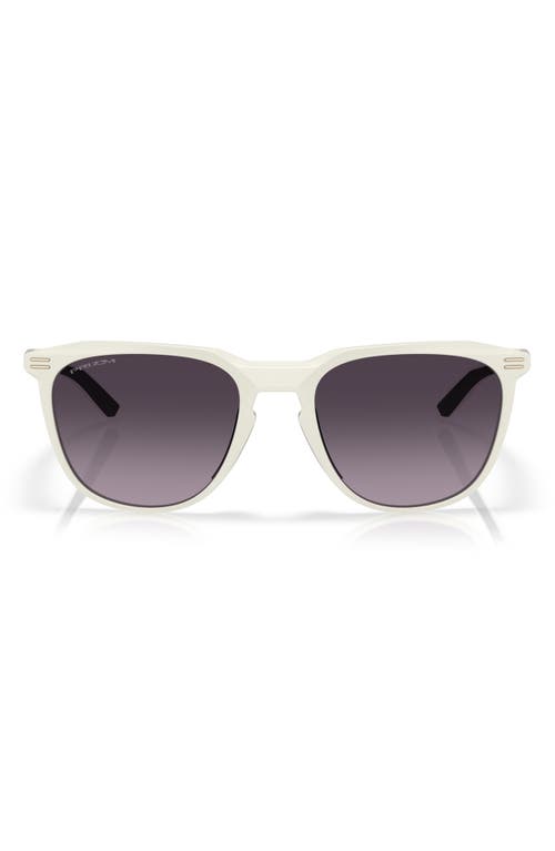 Shop Oakley Thurso 54mm Prizm™ Gradient Round Sunglasses In Matte Mist/grey