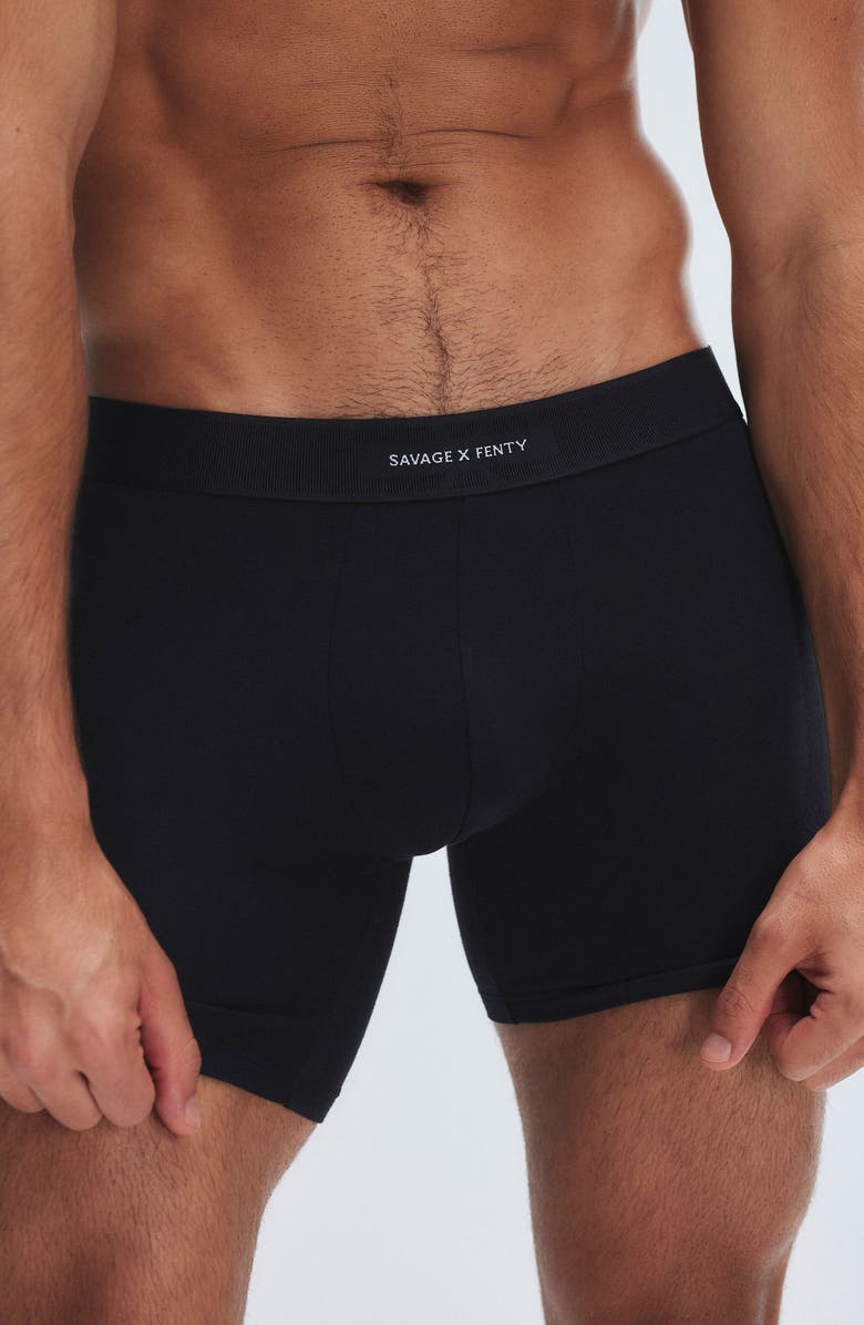SAVAGE X FENTY Boxer Briefs, Alternate, color, Black Caviar