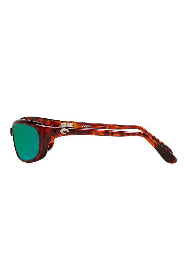61mm Polarized Oval Suglasses, Alternate, color, LITE TORTOISE