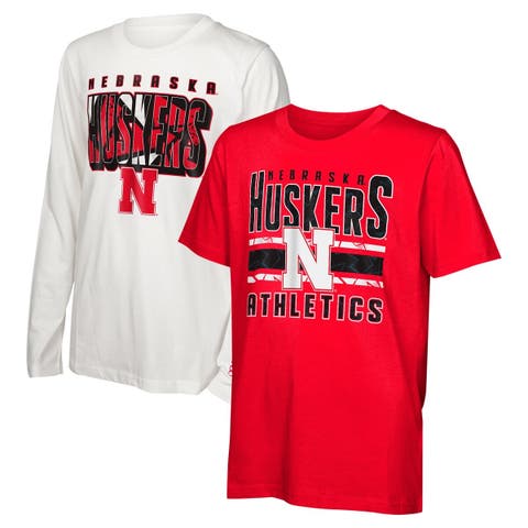 Youth Nebraska Huskers In the Mix T-Shirt Combo Set
