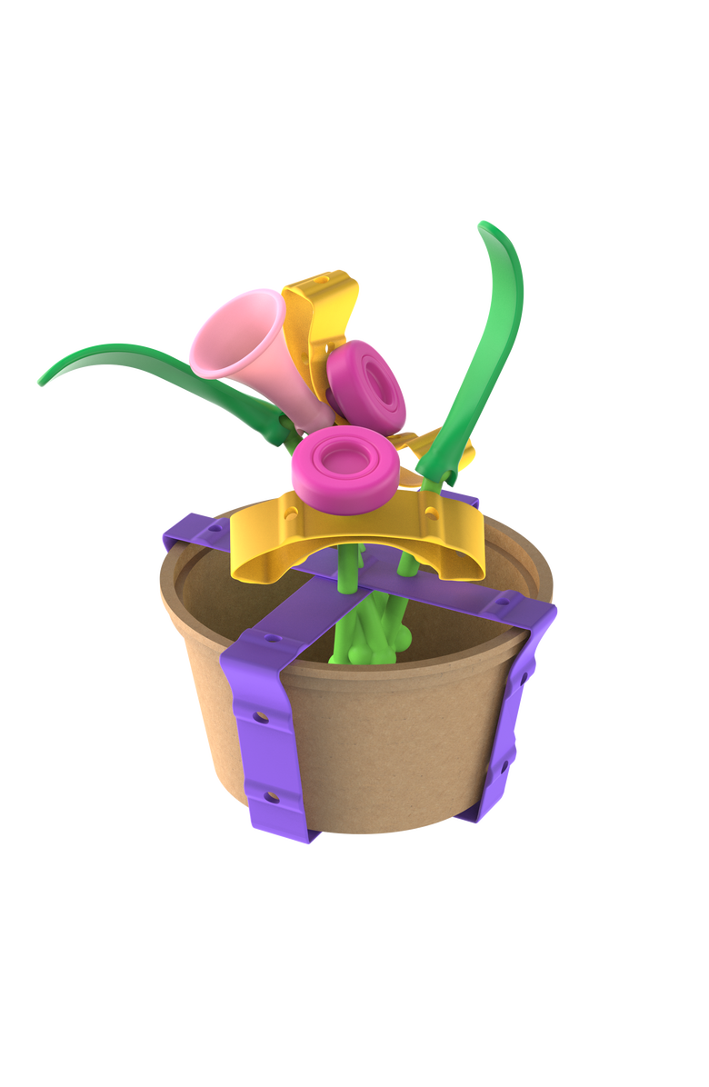 Oddy Flowers, Alternate, color, NO COLOR