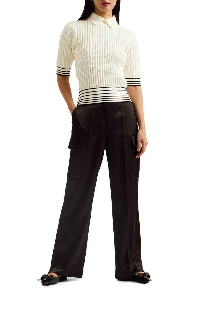 Ted Baker London Morliee Crop Sweater, Alternate, color,