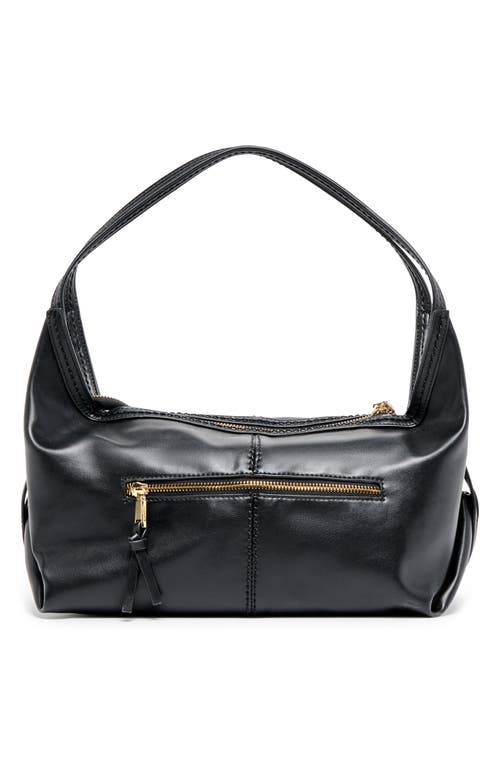 Dolce Vita Billy Leather Shoulder Bag In Black