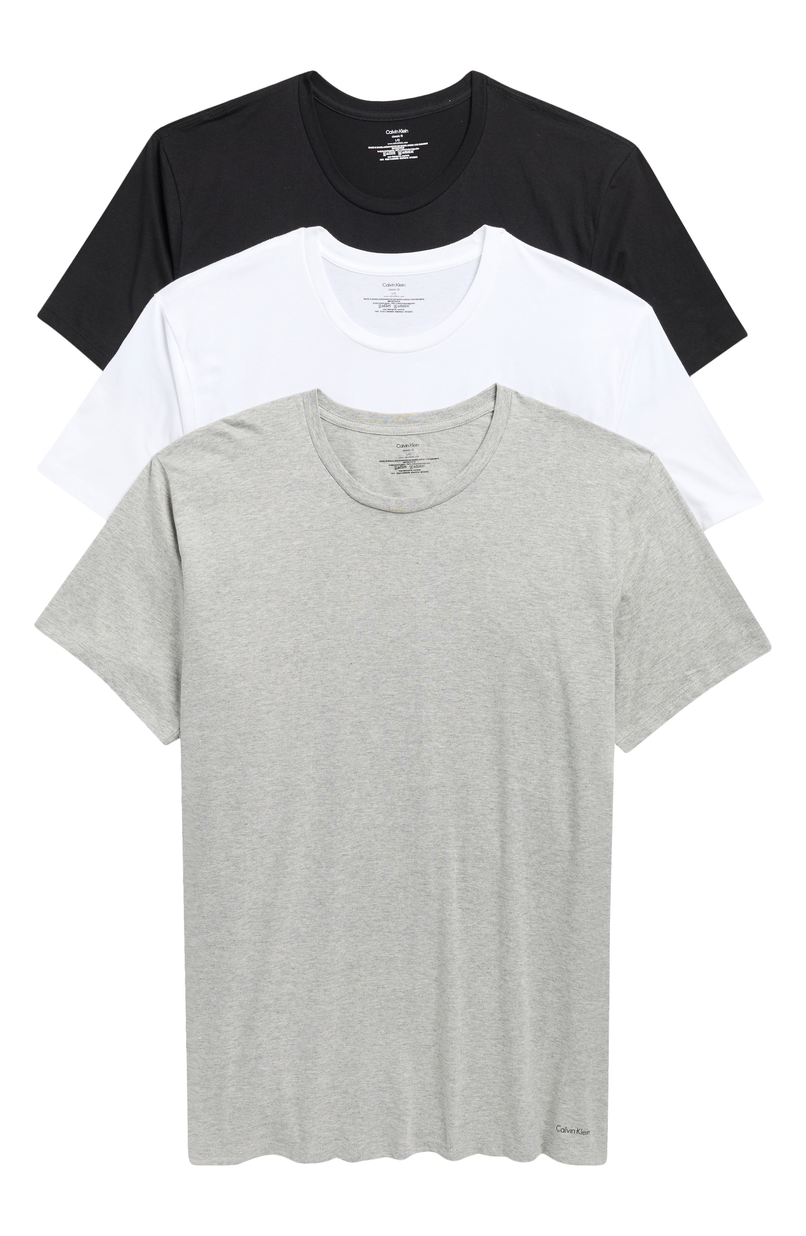 selected BLACK / WHITE / GREY HEATHER