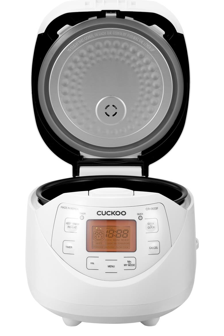 Micom 6-Cup Rice Cooker, Alternate, color, WHITE