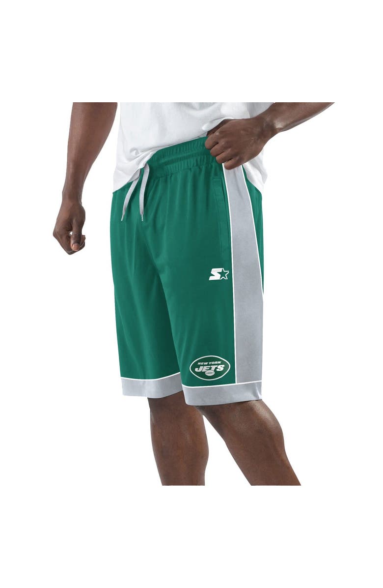 STARTER Men's Starter Green/White New York Jets Fan Favorite Fashion Shorts, Main, color, Green