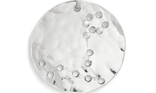 Nashelle Constellation Pendant Necklace In Sterling Silver Pisces