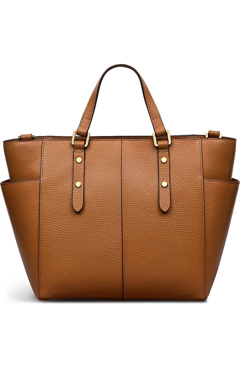 Radley Silk Street Medium Ziptop Satchel Bag, Alternate, color, Caramel