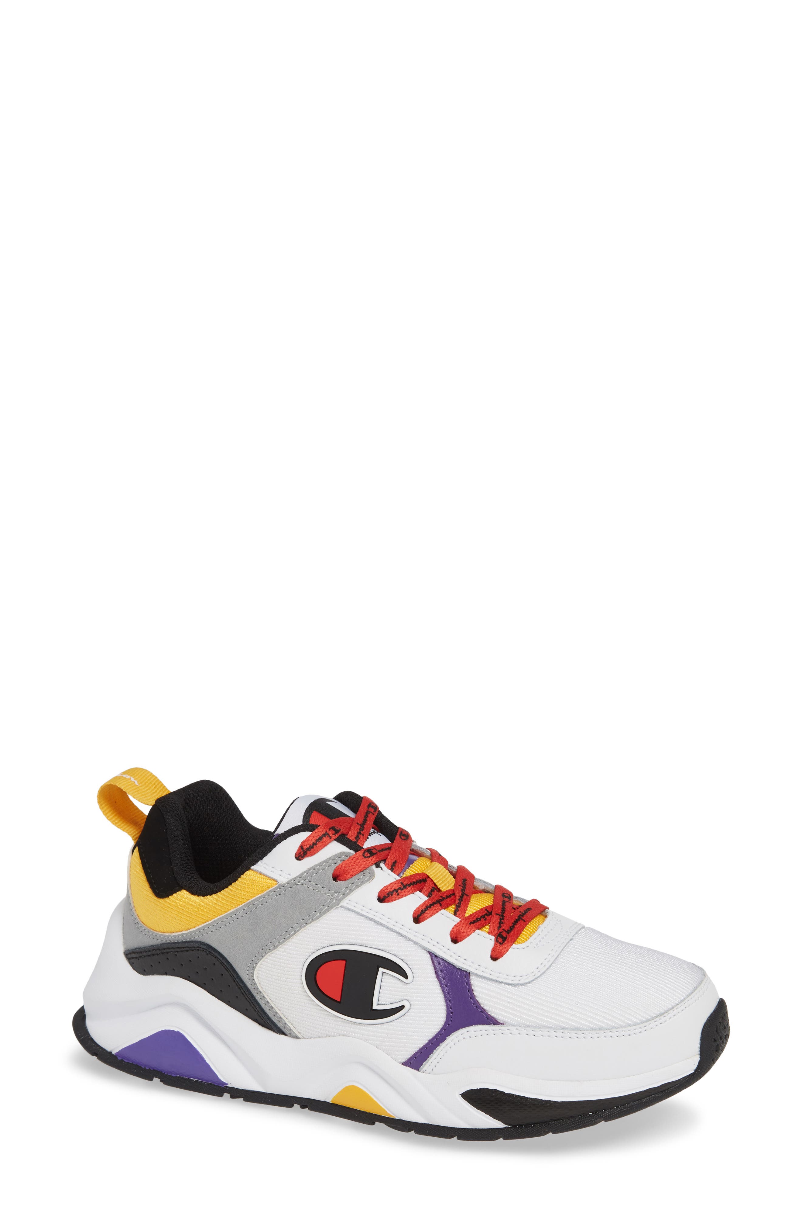 Champion 93Eighteen Block Sneaker, Main, color, 