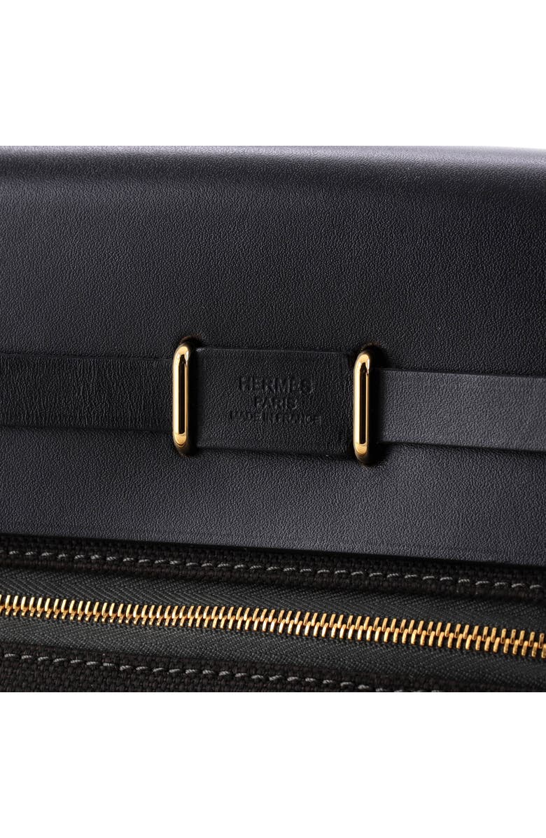 Pre-Owned Hermes Herbag Zip Toile and Leather 20, Alternate, color, Vert De Gris