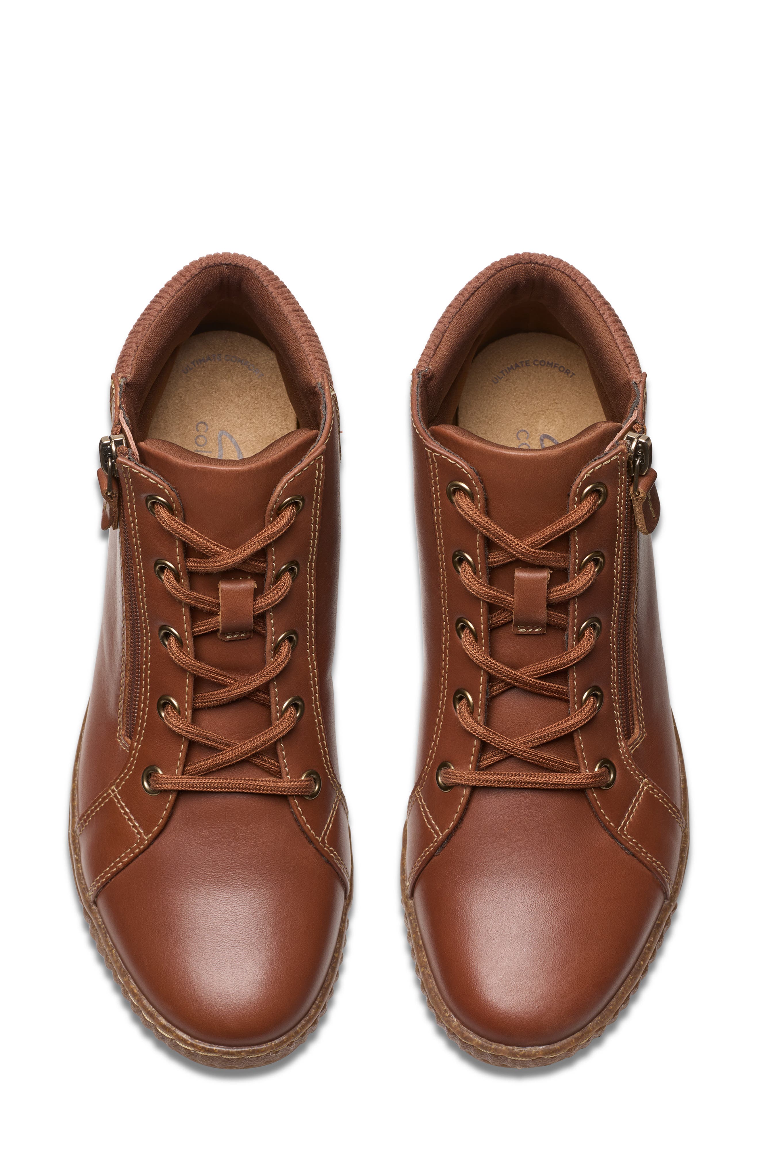 Clarks<sup>®</sup> Caroline Park Side Zip Boot, Alternate, color, 