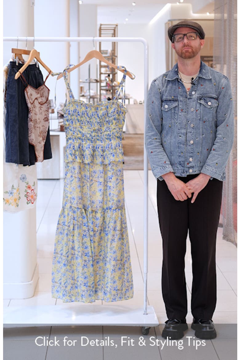 Ethelind Floral Tiered Sundress video