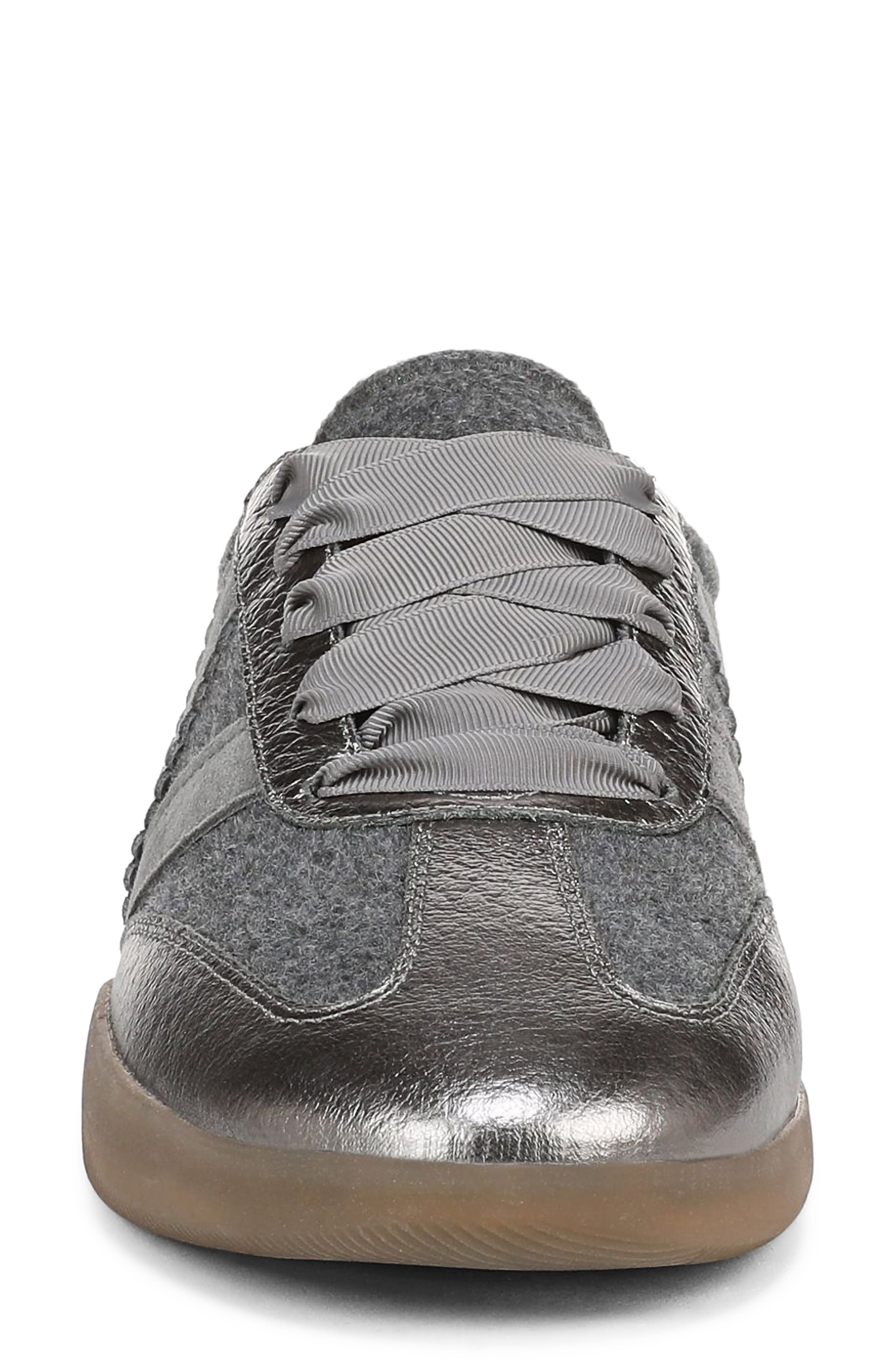 Arabelle Sneaker, Alternate, color, DK GREY FLANNEL WOOL