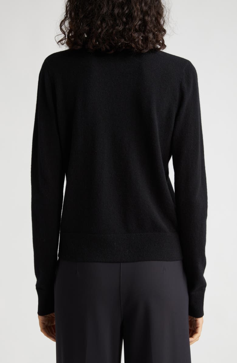 Vince Classic Crewneck Cashmere Sweater, Alternate, color, Black