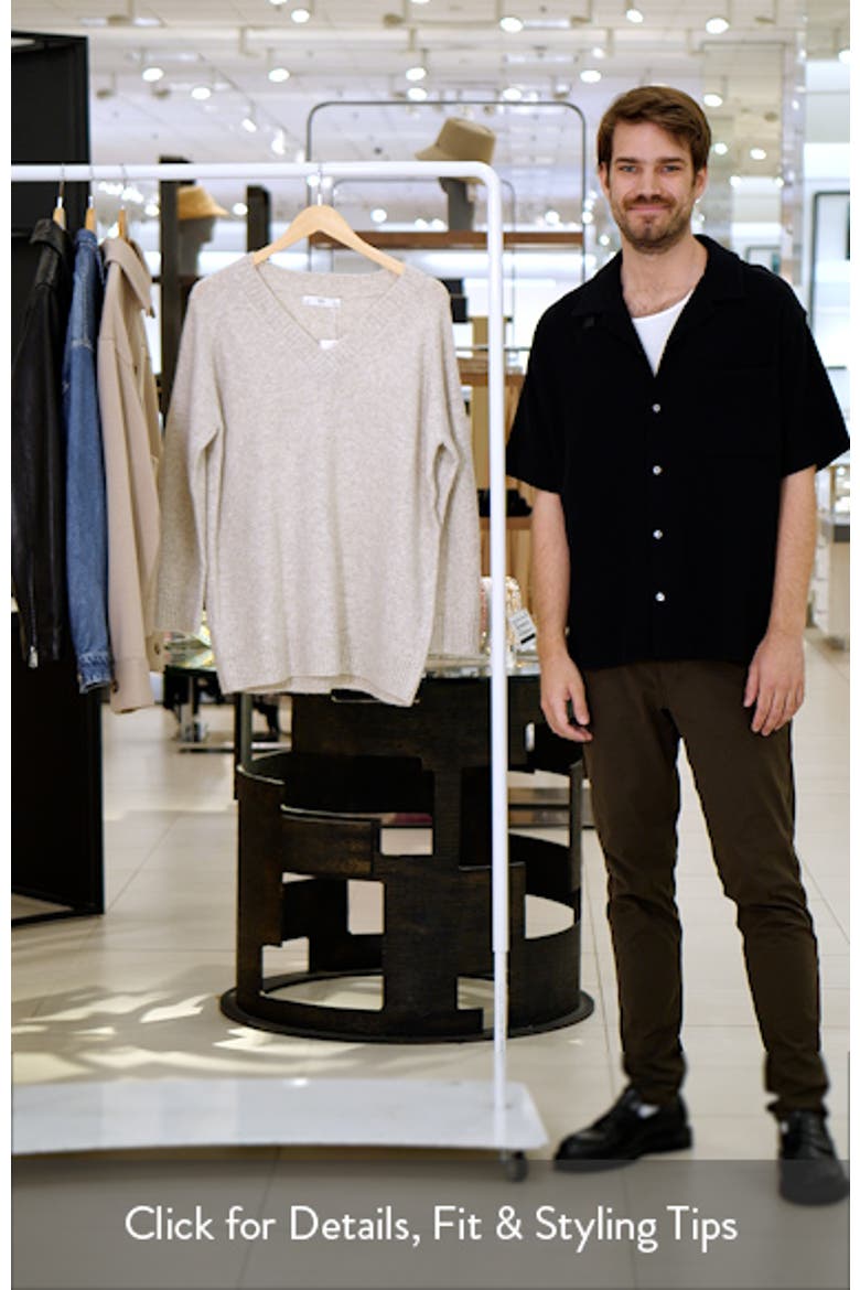 Oversize V-Neck Sweater video