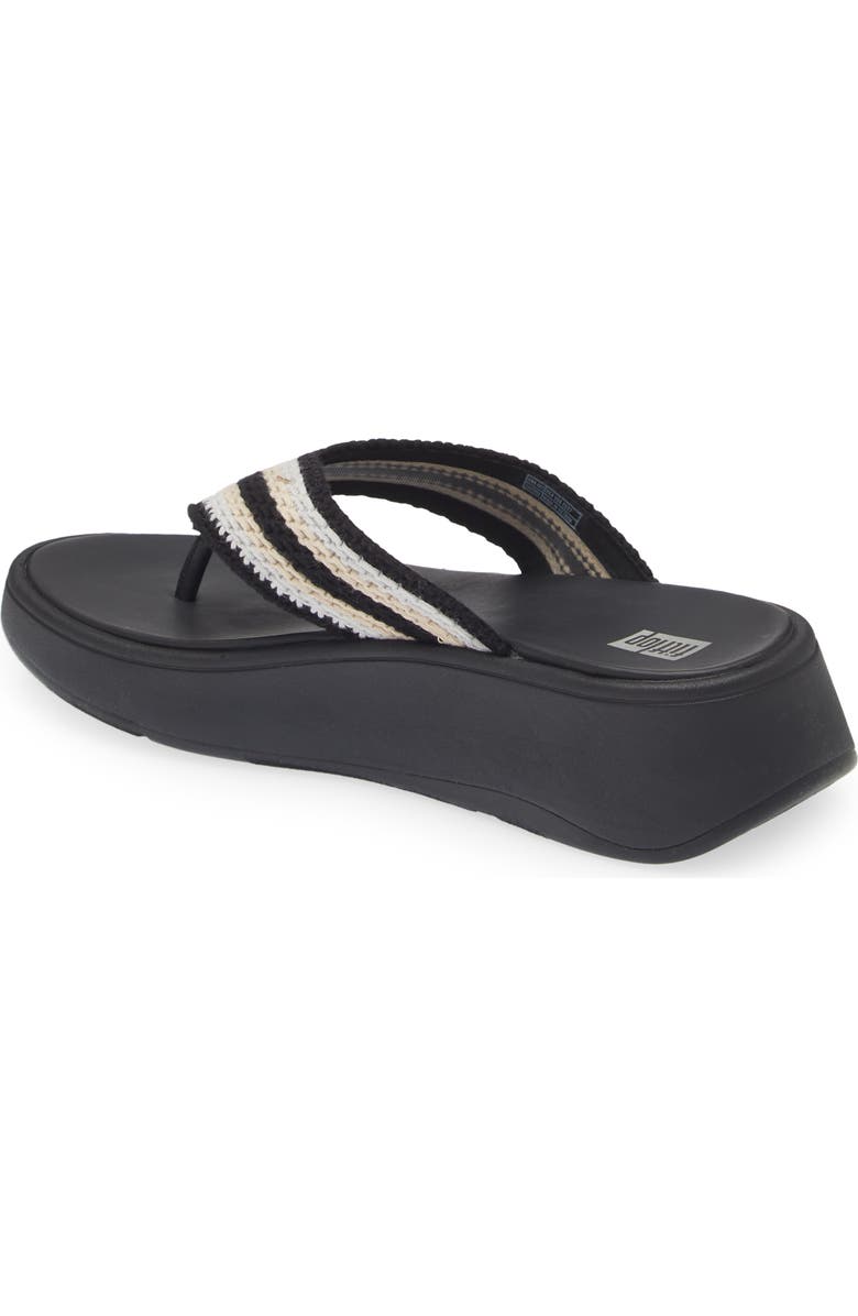 FitFlop F-Mode Crochet Flip Flop, Alternate, color,