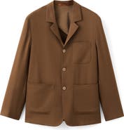 MANGO Wool Blend Sport Coat