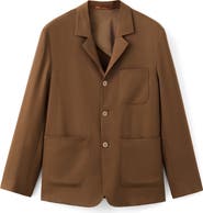 MANGO Wool Blend Sport Coat