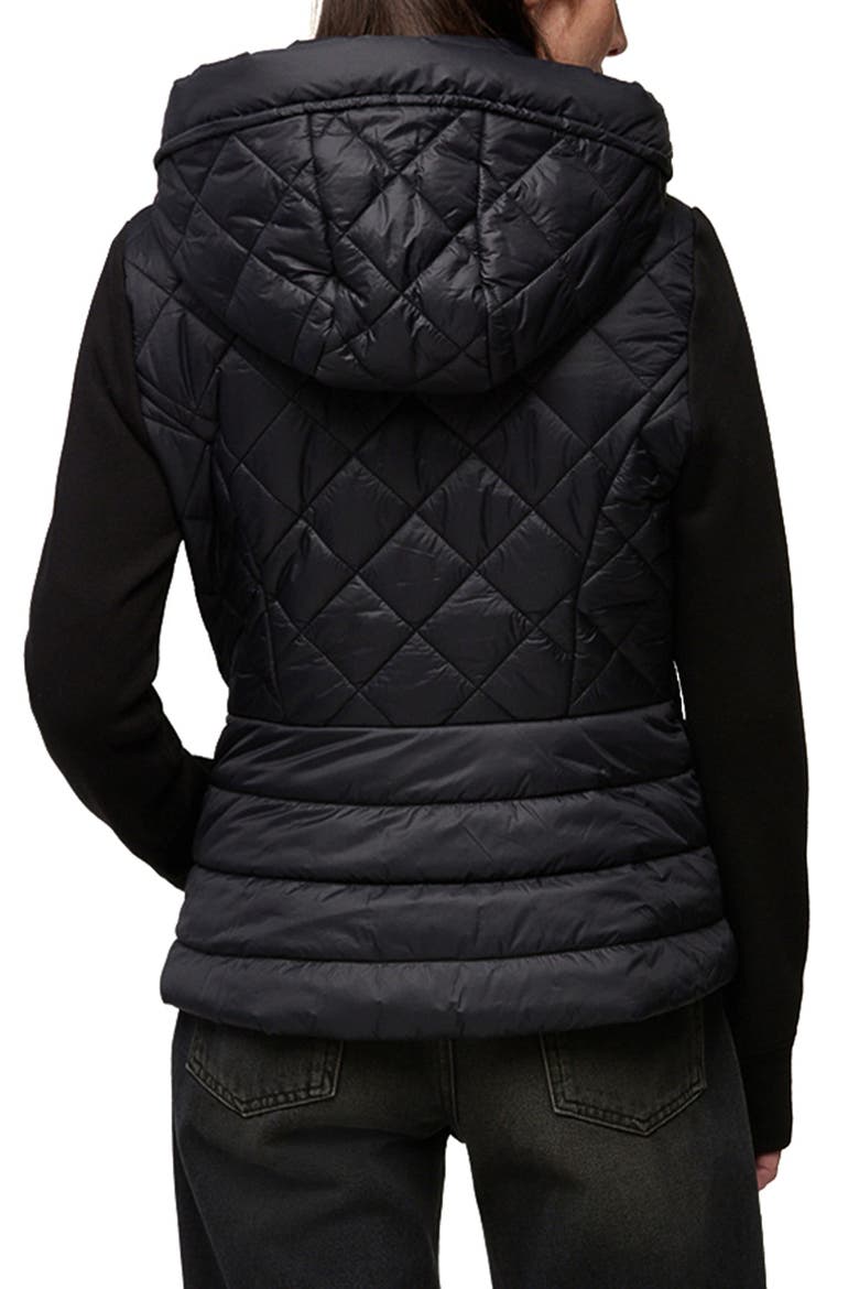 Alyssa Hooded Jacket, Alternate, color, BLACK