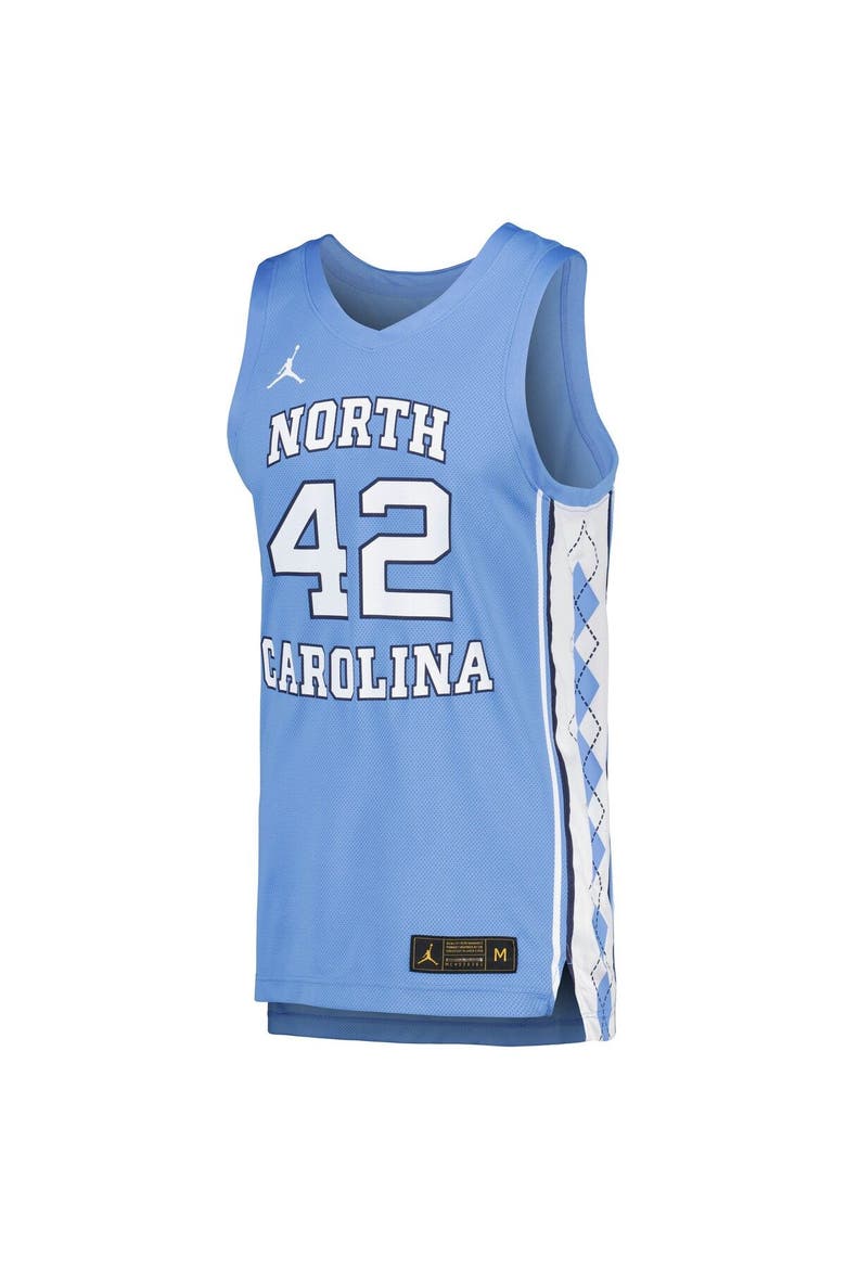 Men's Jordan Brand Sean May Carolina Blue North Carolina Tar Heels Replica Basketball Player Jersey, Alternate, color, Light Blue