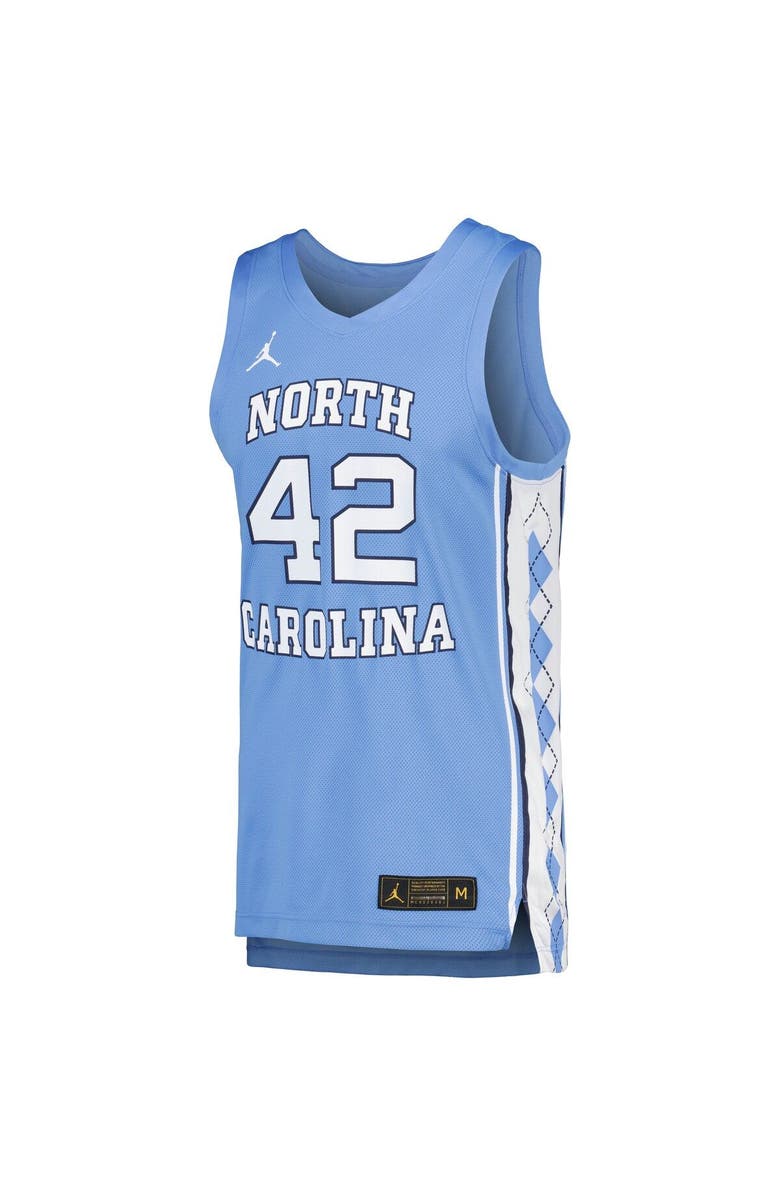 Jordan Brand Men's Jordan Brand Sean May Carolina Blue North Carolina Tar Heels Replica Basketball Player Jersey, Alternate, color, Light Blue