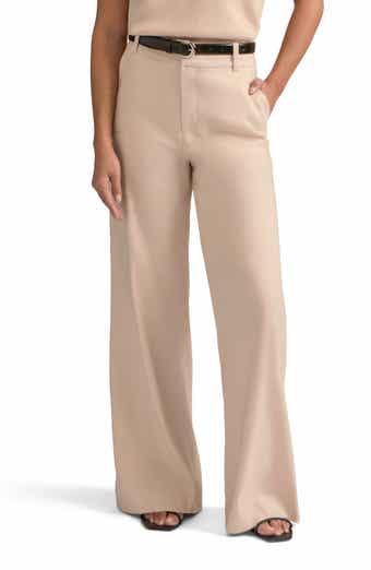 The Jones Linen Blend Wide Leg Pants