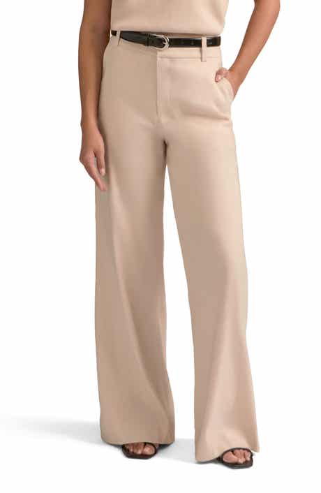 The Jones Linen Blend Wide Leg Pants