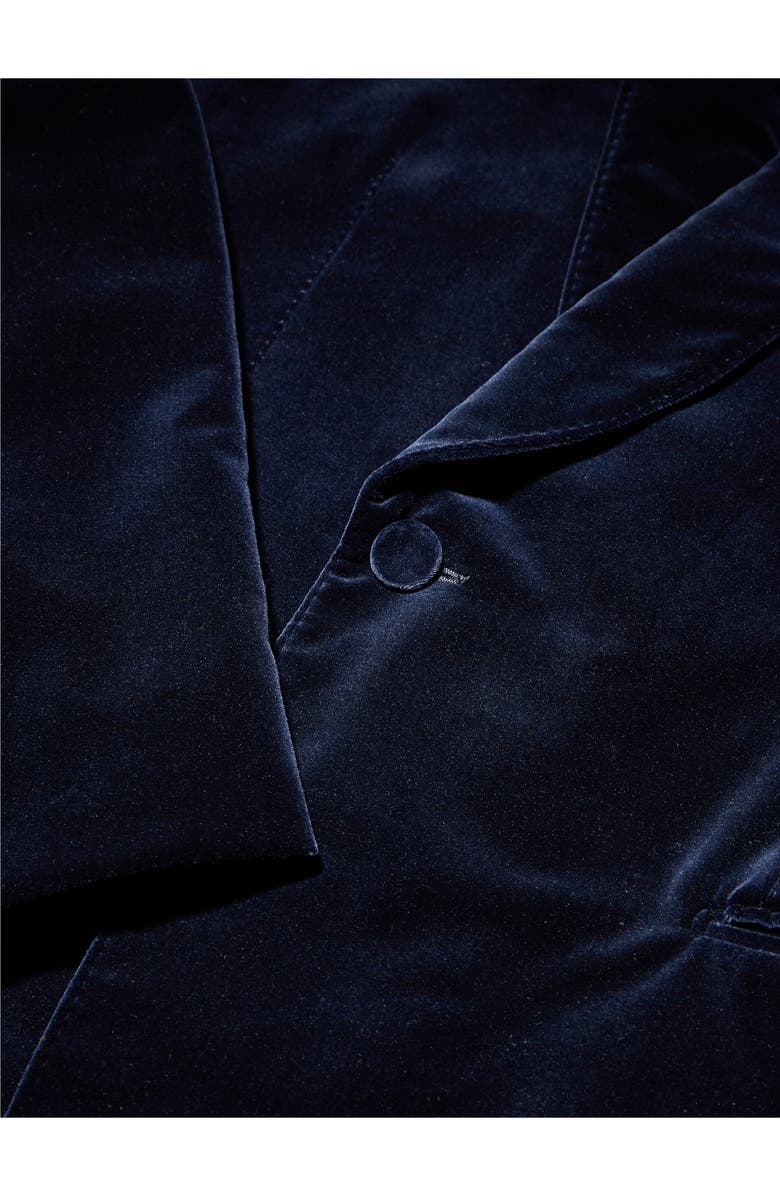 ZEGNA Shawl Collar Velveteen Dinner Jacket, Alternate, color, 