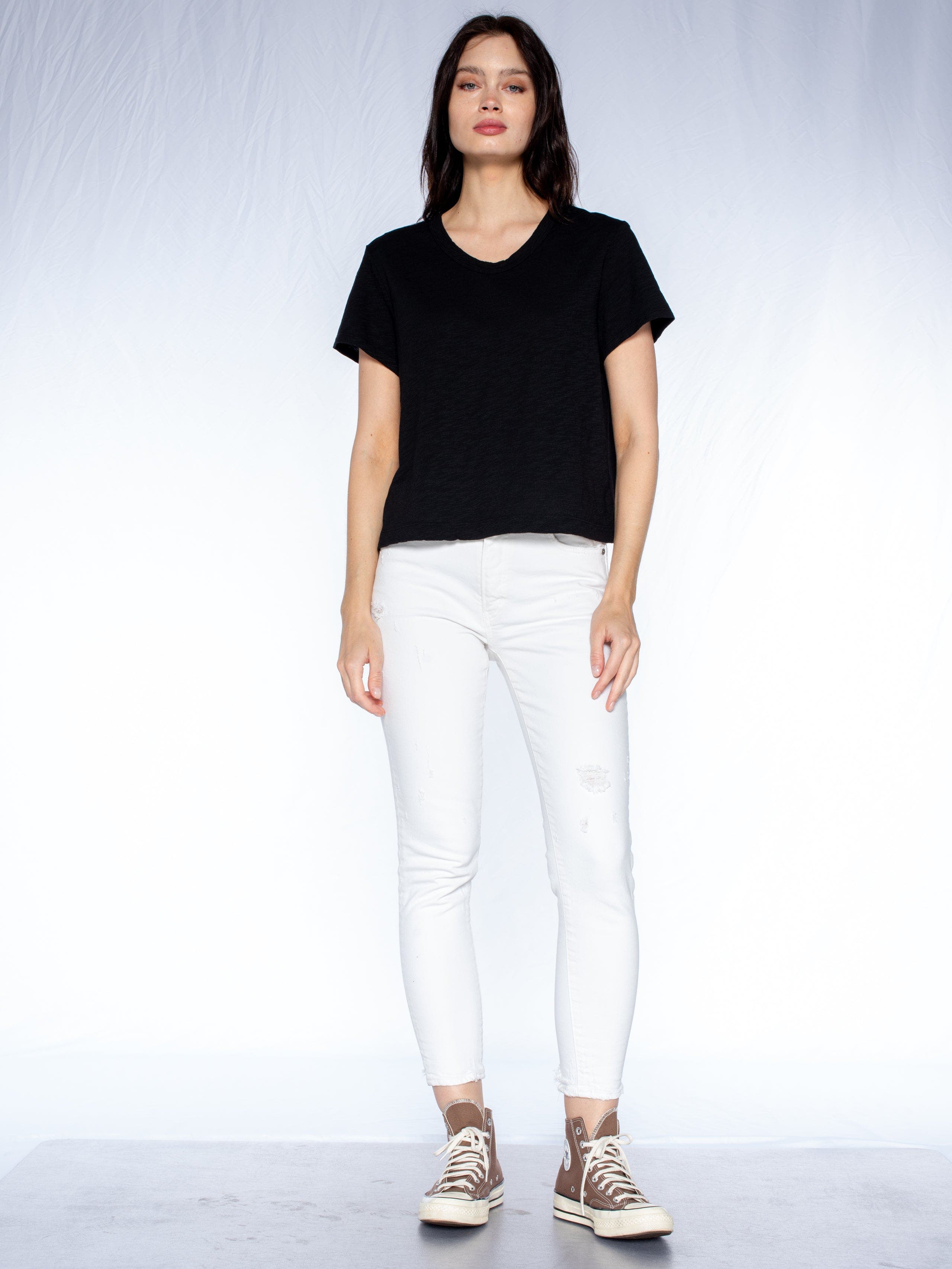 Crew Trapeze Long Sleeve Mixed - image 2