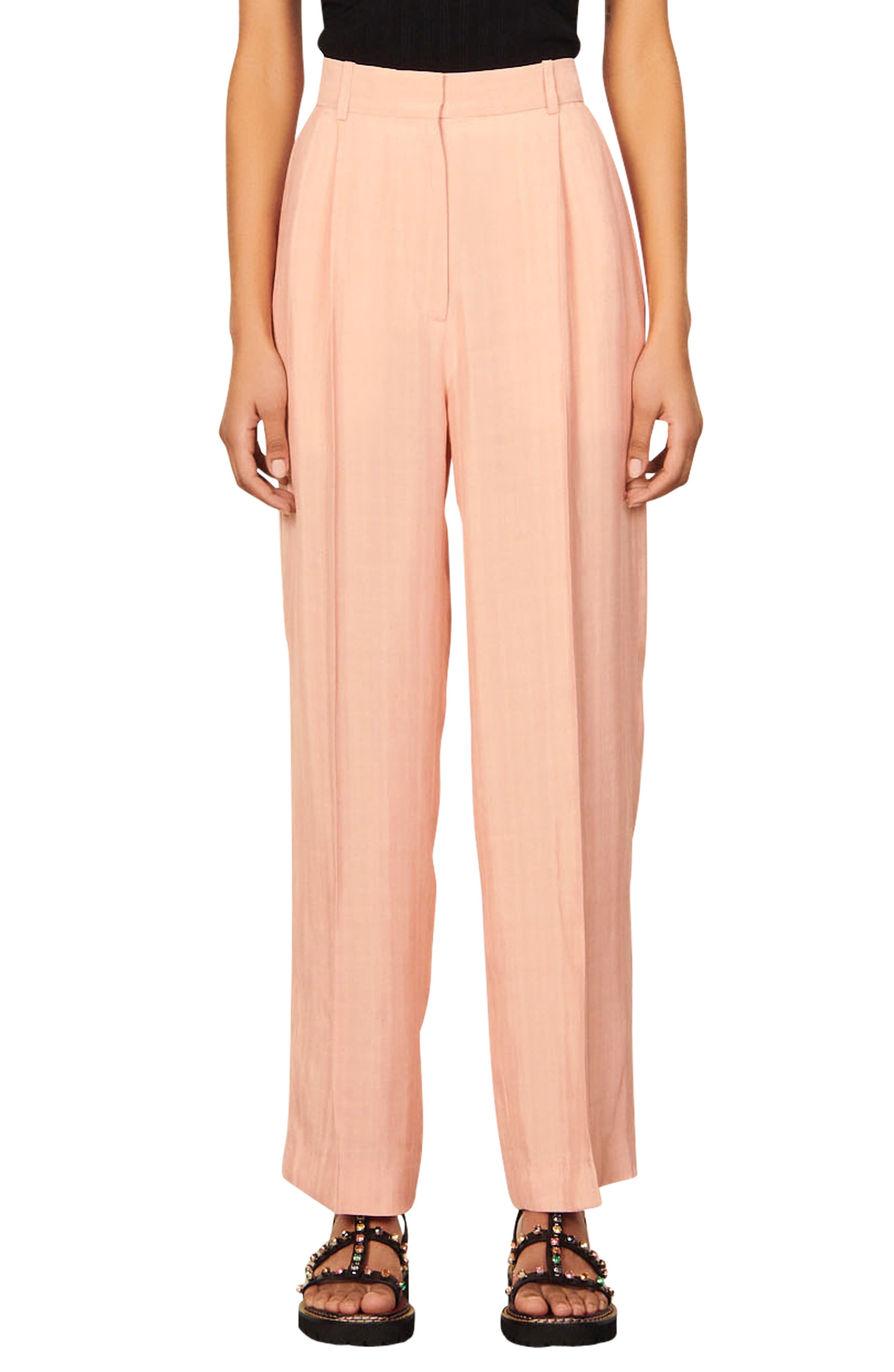 SANDRO Felix High Waist Trousers