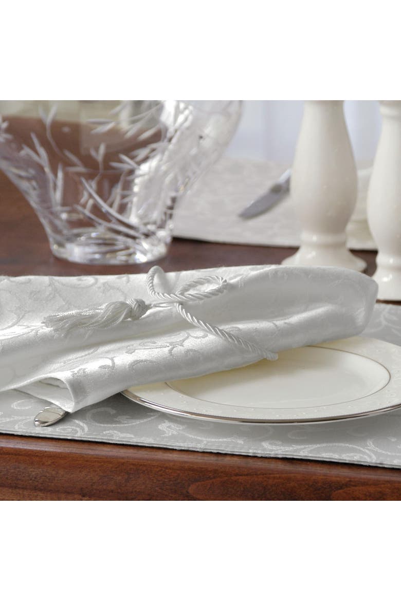 Opal Innocence Napkins Set of 4, Alternate, color, Platinum