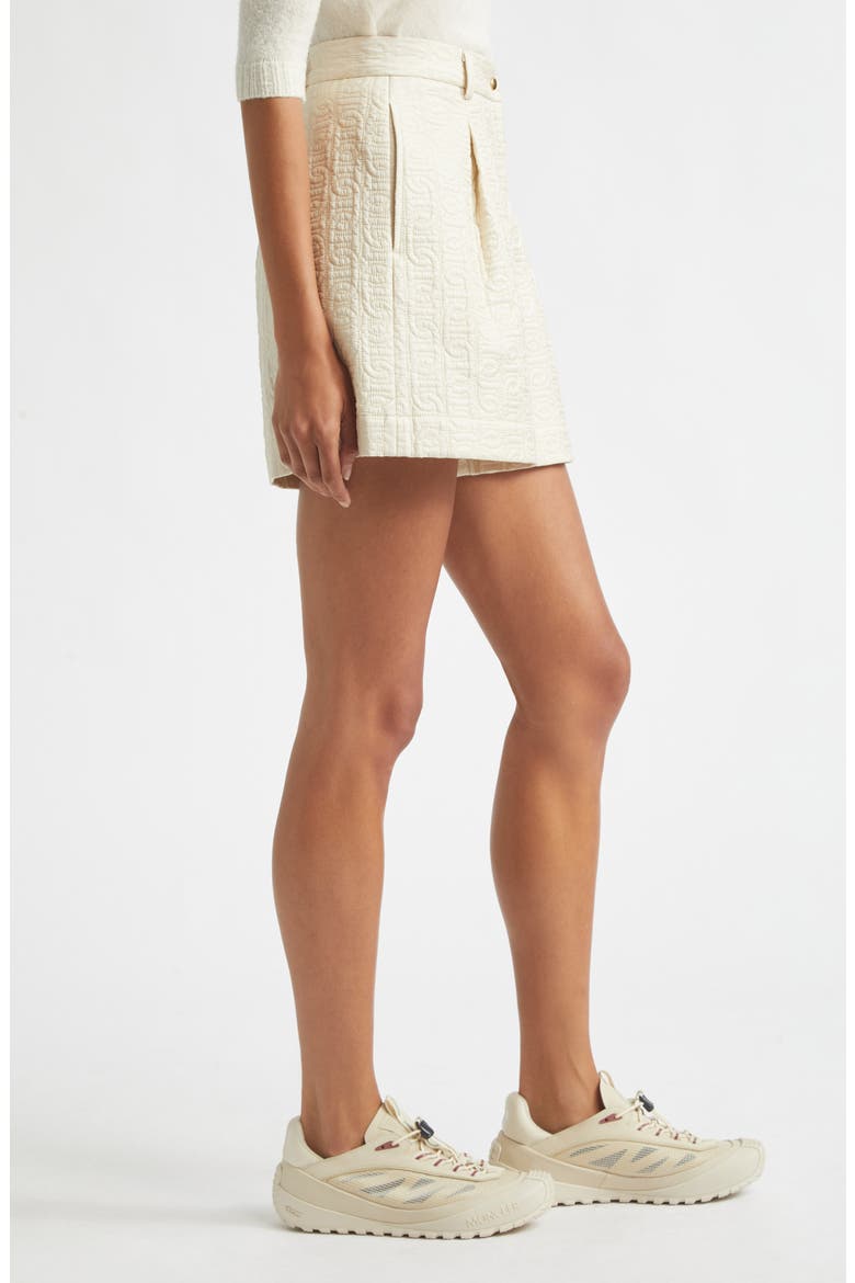 Quilted Nylon Shorts, Alternate, color, BEIGE