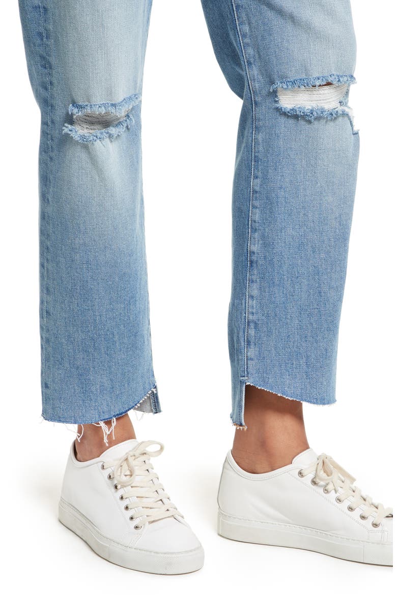 Le Original Step Hem High Waist Jeans, Alternate, color, MCLANE