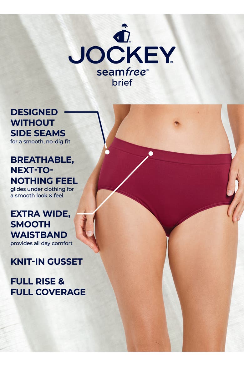 Women's Seamfree Brief, Alternate, color, Coral Mist