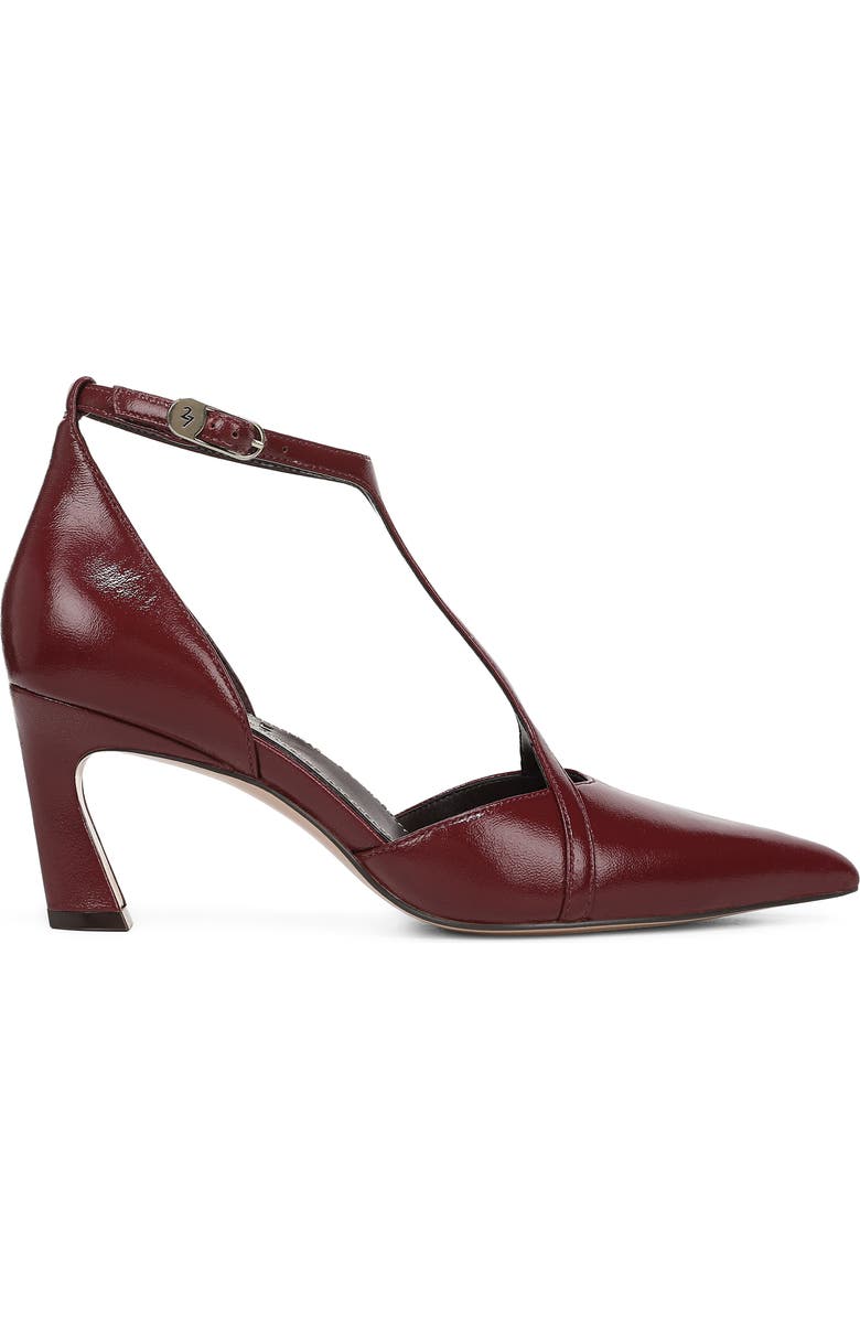 27 EDIT Naturalizer Ezlyn T-Strap Pointed Toe Pump, Alternate, color, Cranberry Red